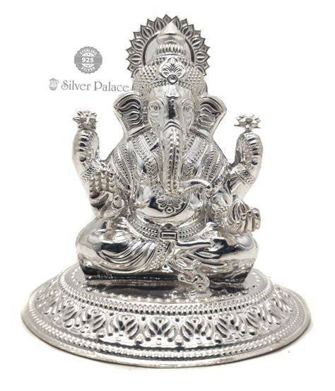 925 Pure Silver Karpaga Vinayagar Idol - Silver Palace