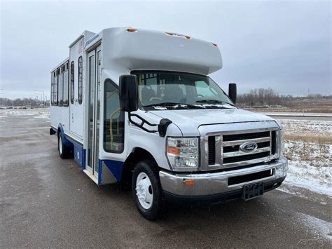 2013 Ford E 450 16 Passenger Paratransit Shuttle Bus For Sale