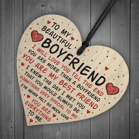 Boyfriend Gift Boyfriend Birthday Card Gift Boyfriend Valentines