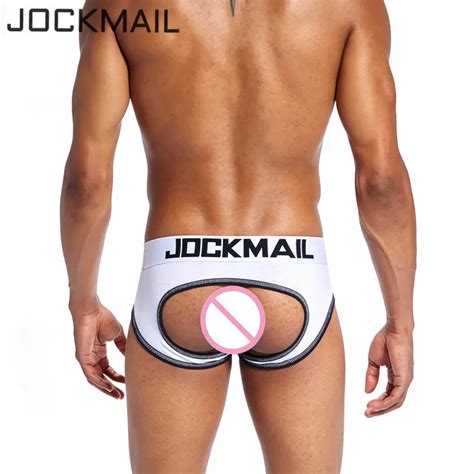 JOCKMAIL Mens Di Marca Della Biancheria Intima Slip Cueca Gay Pene