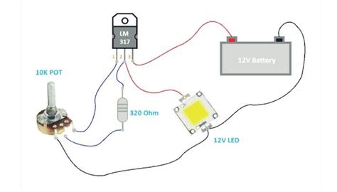 An Electronic Device Is Connected To Two Leds