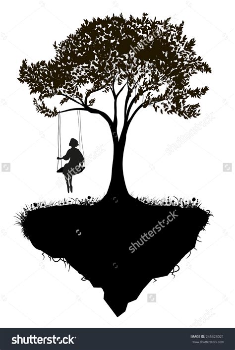 Tree Swing Vector At Collection Of Tree Swing Vector