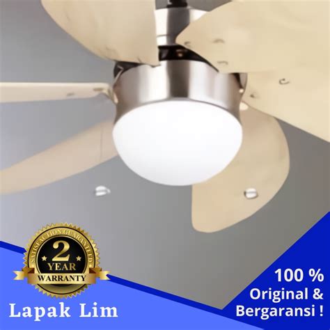 Jual Decorative Ceiling Fan Mt Edma In Pilot Kipas Lampu E