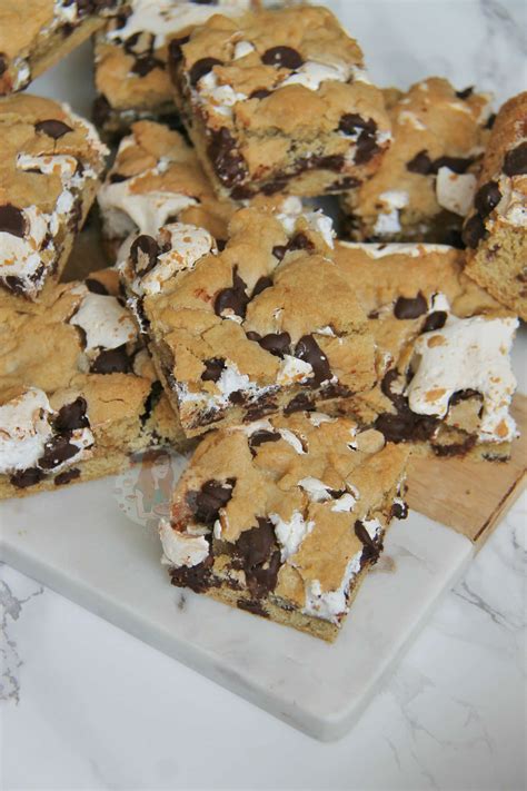 S Mores Cookie Bars Jane S Patisserie