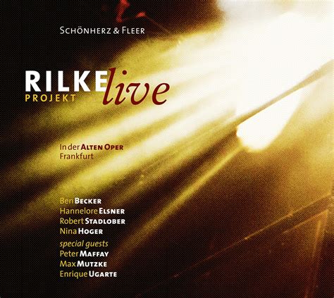 Richard Sch Nherz Rilke Projekt Live Cds Jpc