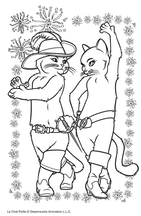 Puss In Boots Coloring Page For Kids Puss In Boots Coloring Pages For