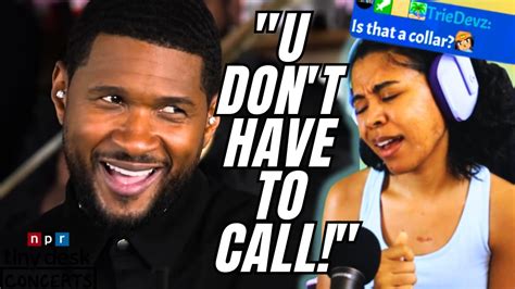 Usher Still Looks The Same Reacting To Usher S Npr Tiny Desk Concert Youtube