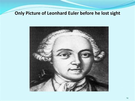 Ppt Leonhard Euler 1707 1783 Mathematician Physicts Engineer