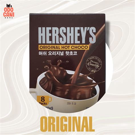 Flavors Hershey Hot Chocolate Powder Original Mint Choco Marshmallow Shopee Malaysia