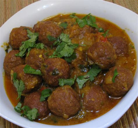 Kufta Curry Cuisine Indienne