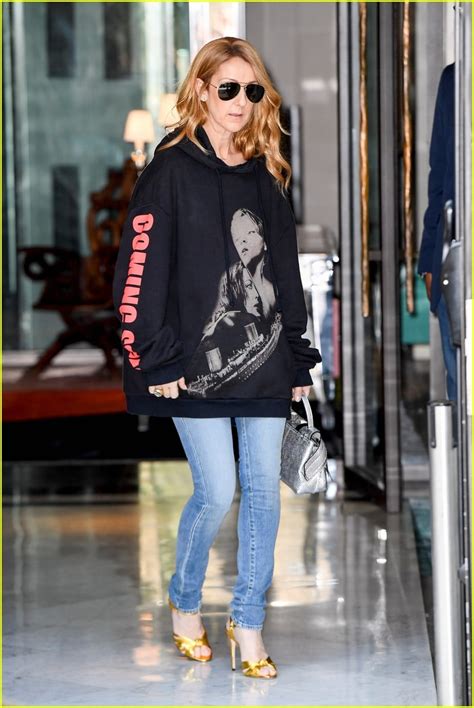 Photo: celine dion wears titanic sweatshirt in paris 06 | Photo 3701712 ...