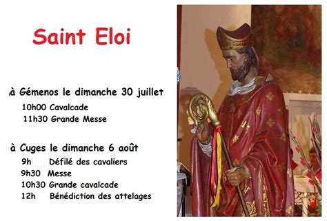 Saint Eloi Paroisse Cuges Les Pins Et G Menos