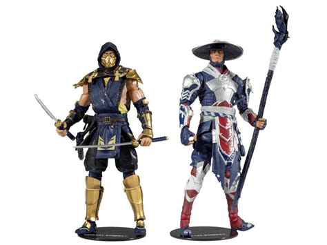 Фигурки Скорпион и Рейден: купить набор фигуркок из игры Mortal Kombat ...