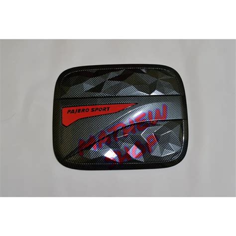 Jual Tank Cover All New Pajero Sport 2016 2017 2018 2019 2020up Carbon