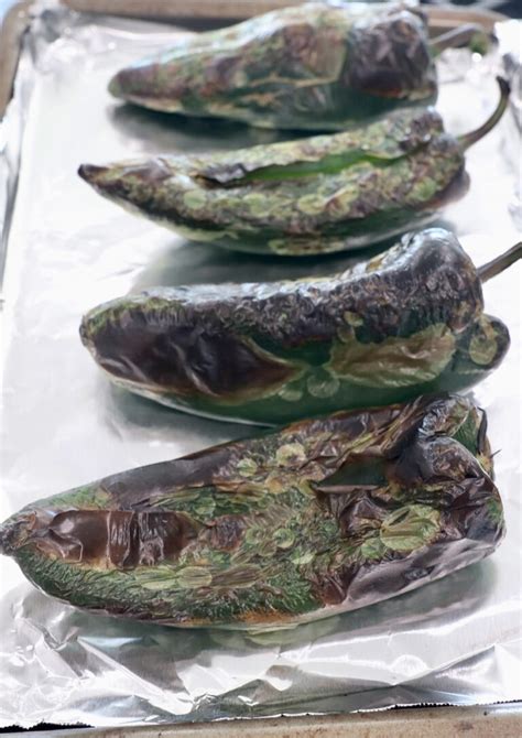 How To Make Roasted Poblano Peppers - WhitneyBond.com