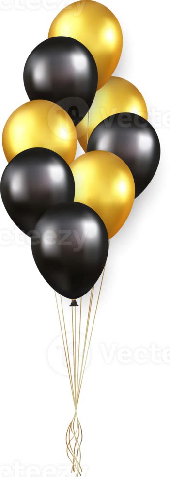 3d Colorful Happy Birthday Balloons 38942616 Png