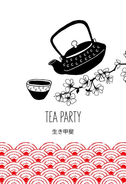 Vintage Tea Party Background Illustrations, Royalty-Free Vector Graphics & Clip Art - iStock