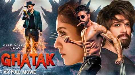 Ghatak 2023 Full Hindi Dubbed New Movie Allu Arjun New Release