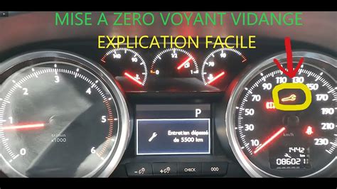 Tuto Remise Z Ro Du Compteur De Maintenance Voyant Orange Vidange