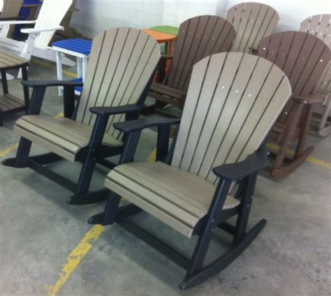 Poly Rocking Chairs - Poly Adirondack Rockers