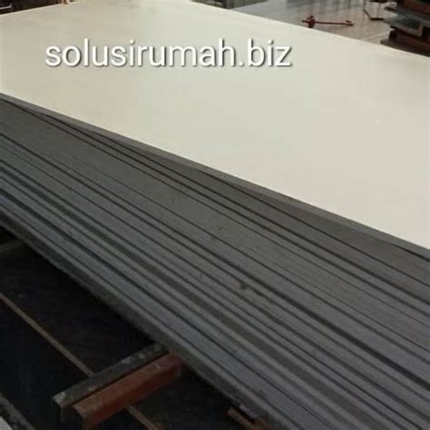 Jual PVC SHEET BOARD Lembaran 8mm 100cm 8 MM PLASTIK PAPAN FOAM PUTIH