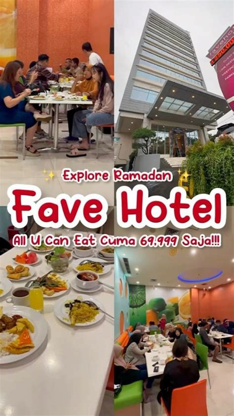 Harga Menu Bukber Fave Hotel Manahan Solo Buku Menu Di Solo Terbaru