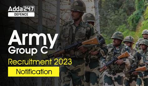 Army Group C Recruitment Notification