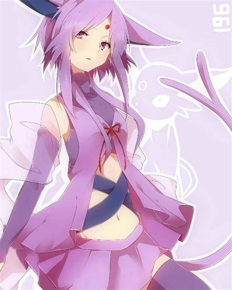 Espeon Pokemon Gijinka Pokemon Pokemon Human Form