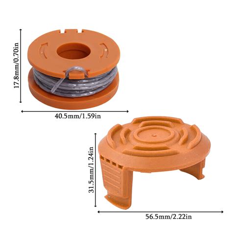 Spool Line And Cover For Spear Andjackson Qualcast Cgt36la1 Cg18la1 Strimmer Trimmer Ebay