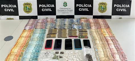 Mulher extensa ficha criminal é presa pela PC CE em posse de drogas