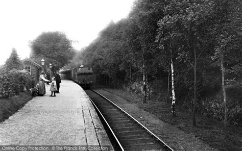 Photo of Newby Bridge, Railway Station Platform 1914