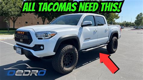 New Tacoma Mods Installing OEDRO Running Boards And Bed Mat On 2016