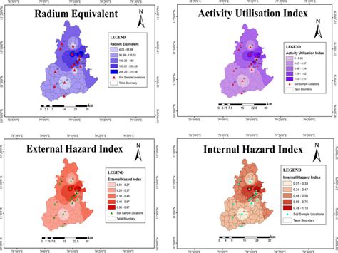 Spatial Distribution Of Radiological Risk Parameters For The Ariyalur