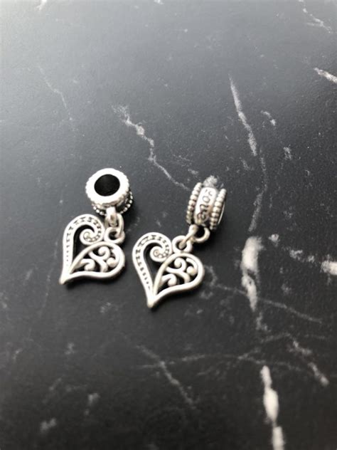 5 Perles Intercalaire Pendentif Coeur TopCreaPerles