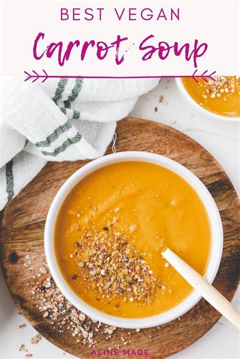 Cold Carrot Soup Double Recipes