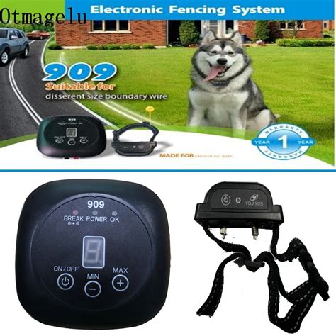 Pet Dog Electric Fence With Waterproof Dog Electronic Training Collar ...