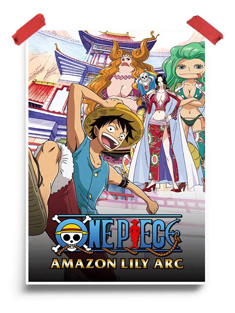 Buy One Piece Amazon Lily arc anime Poster @ $15.60