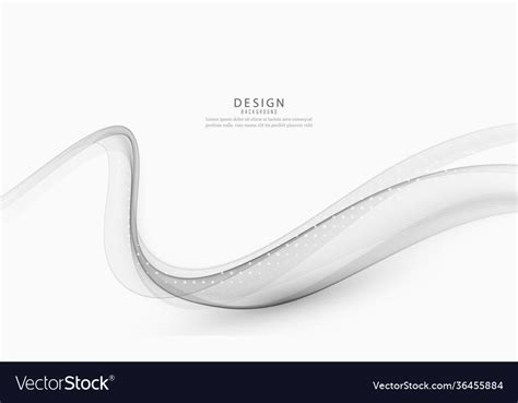 Abstract Gray Wave Background Wave Royalty Free Vector Image