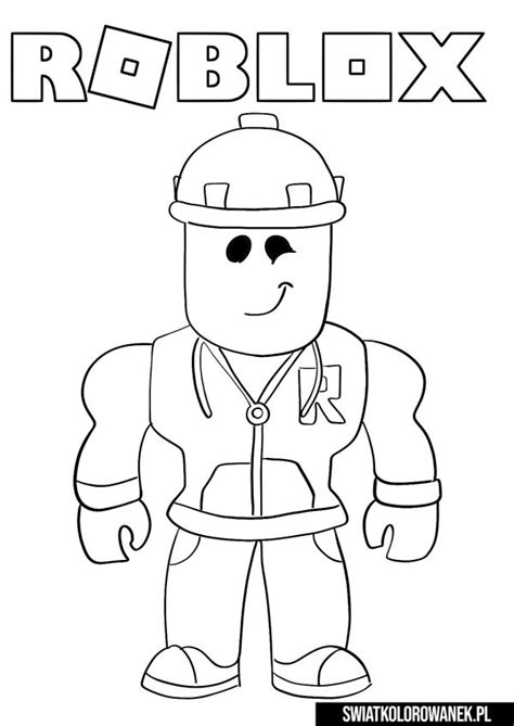 Roblox Guy Avatar Kolorowanka Darmowe Kolorowanki Do Druku Photos