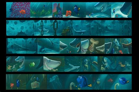 Finding Nemo The Art Of Finding Nemo Color Script Disney Concept – NBKomputer