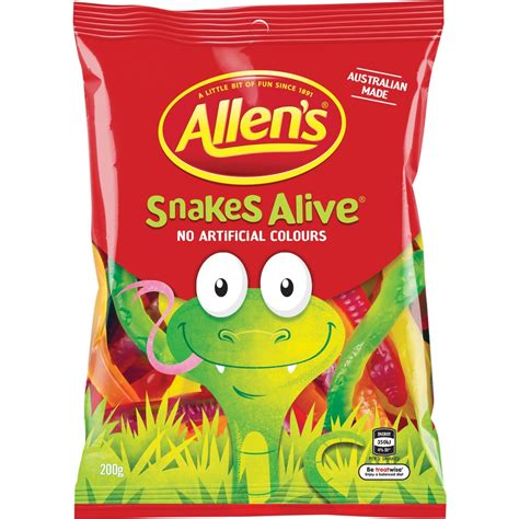 Allen's Snakes Alive 200g | BIG W