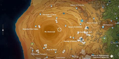 Genshin Impact Sand Grease Pupa Location Farming Route