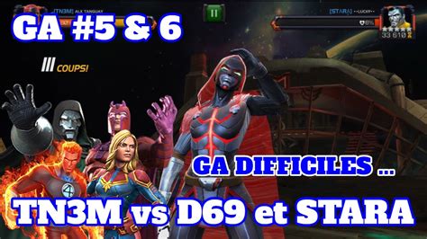 Guerre D Alliance De La Saison Vs D Et Stara Sur Mcoc Youtube