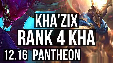 KHA ZIX Vs PANTHEON JNG Rank 4 Kha 14 2 7 Legendary TR