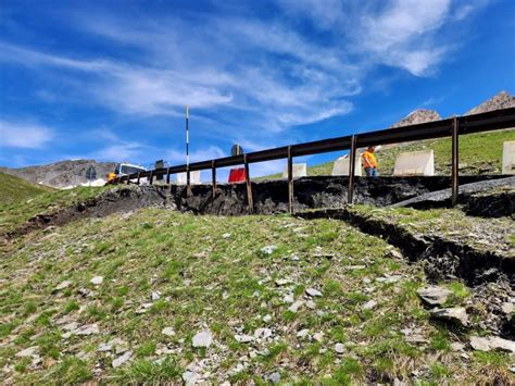 Riaperto A Tempo Di Record Il Colle Dellagnello Dopo La Messa In