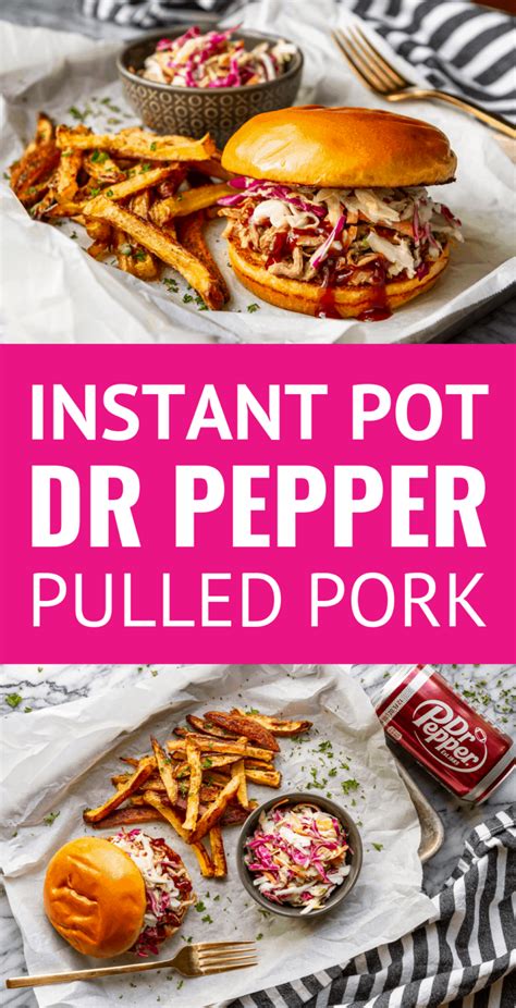 Instant Pot Dr Pepper Pulled Pork Unsophisticook