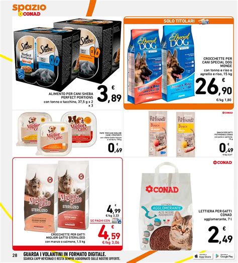 Volantino Conad Pet Food Abbigliamento E Casalinghi Dal Novembre