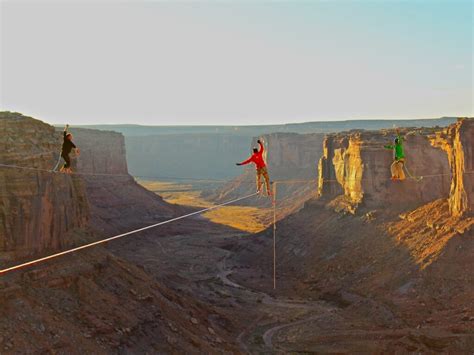 Slackliner Interview Lukas Irmler Riding The Highline