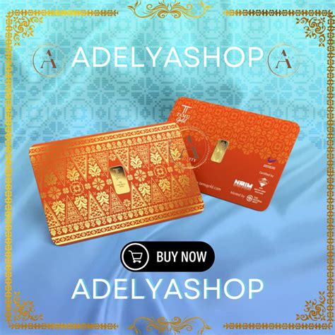 1g Gold Bar Songket Edition Tamu Gold Tg Pg Shopee Malaysia