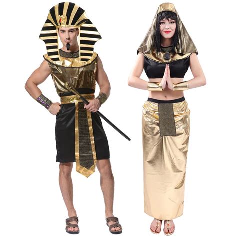 Halloween Kostum Untuk Dewasa Mens Pakaian Mesir Cleopatra Ratu Mesir ...